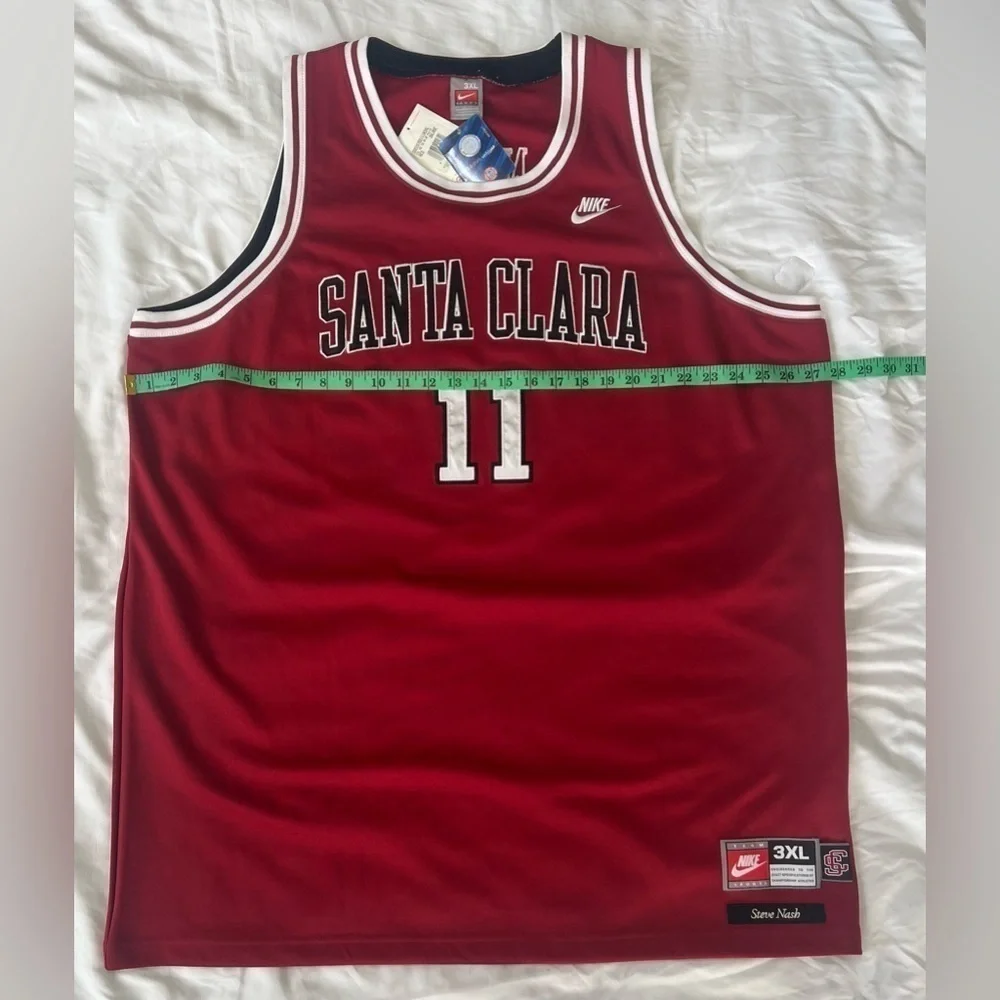 Steve Nash Santa Clara University Broncos New (NWT) Nike Basketball Jersey
